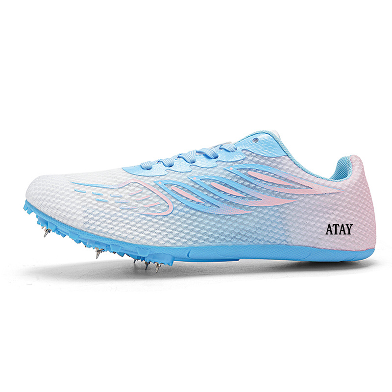 ATAY Slip Resistant Abrasion Resistant Slip Resistant Abrasion Resistant Low top Running Shoes Unisex Pink Blue