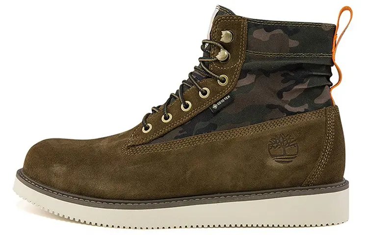 Timberland Vibram 6 Inch Premium Wide Fit Boots 'Olive Green'