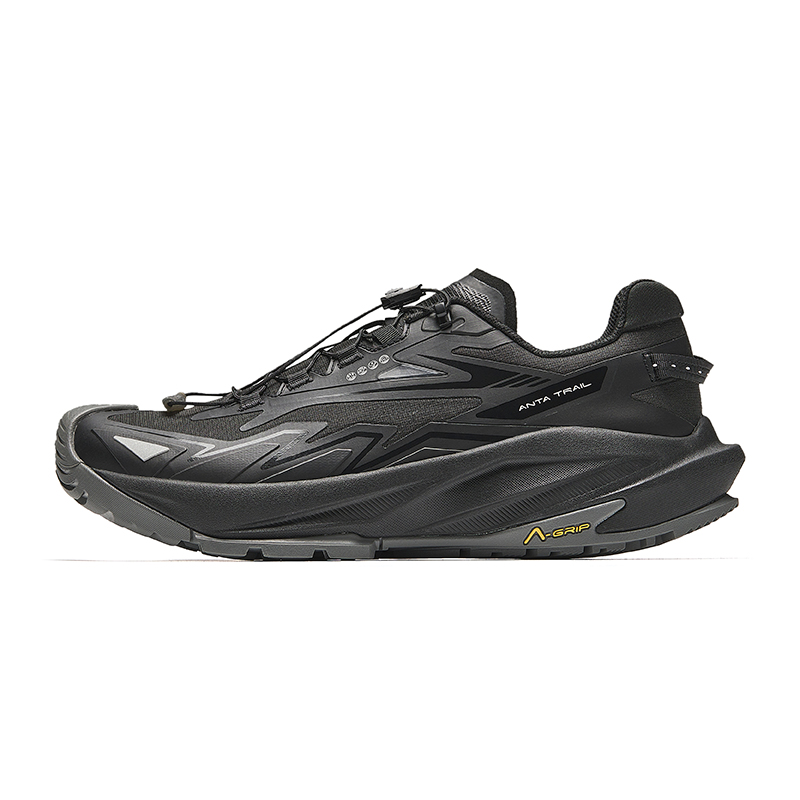 Anta Tracker Fabric Cushioning Abrasion Resistant Waterproof And Breathable Low top Casual Running Shoes Men's