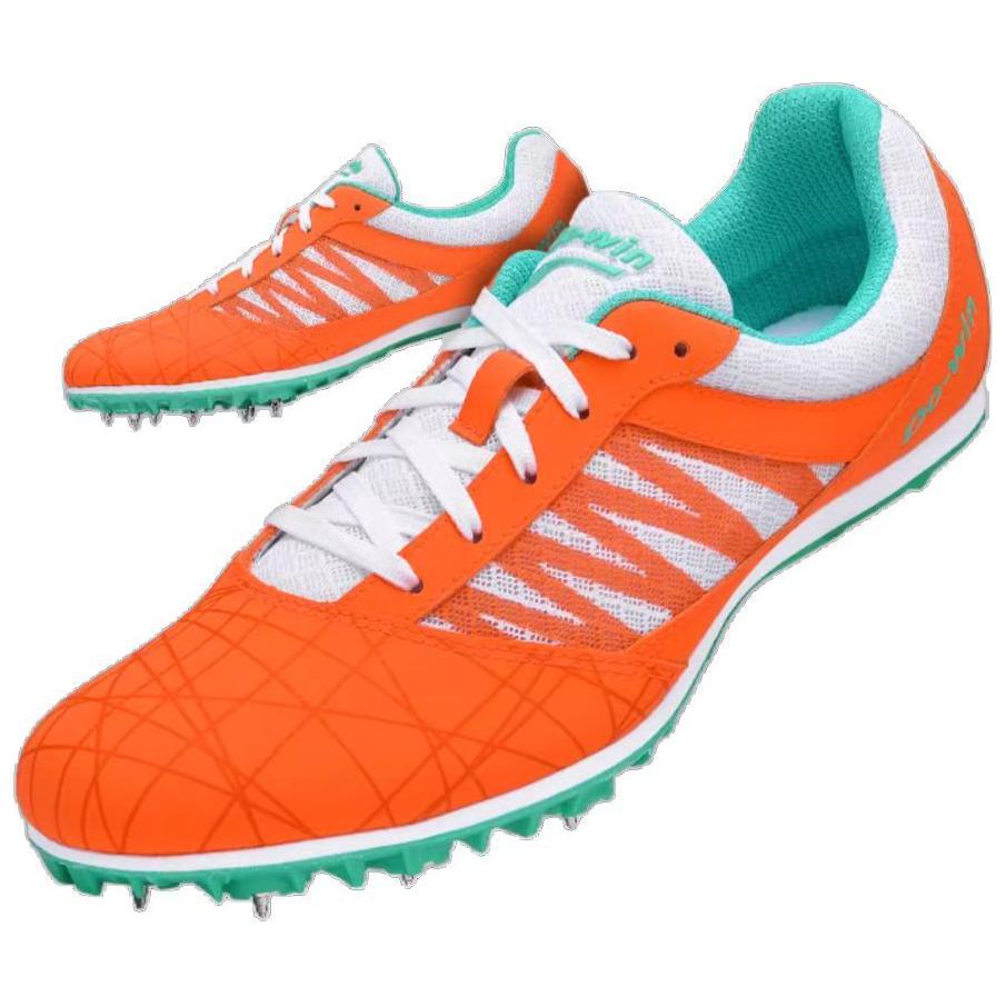 DO WIN Cushioning Slip Resistant Abrasion Resistant Low top Running Shoes Unisex Orange White