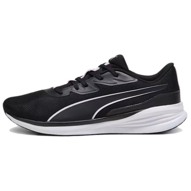 PUMA Night Runner V3 Slip Resistant And Breathable Low top Casual Running Shoes Unisex Black