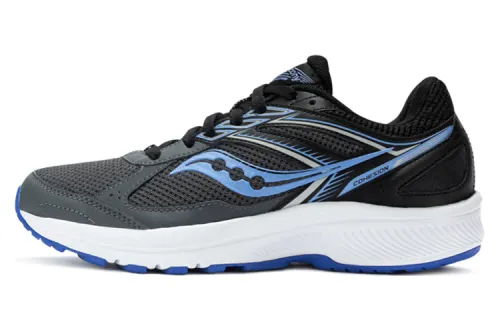 Saucony Cohesion 14 Running Shoes Women's Low Top Gray/Black/Blue/White