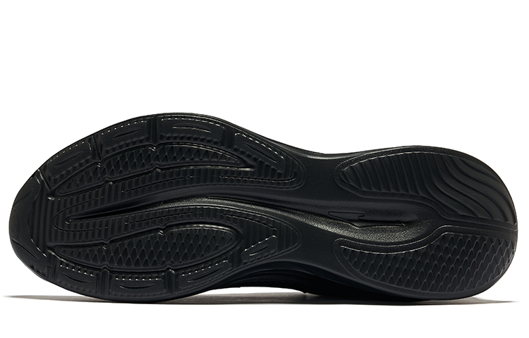 Erke Cushioning, Wear Resistant Low top Running Shoes Men’s Jet Black Carbon Gray