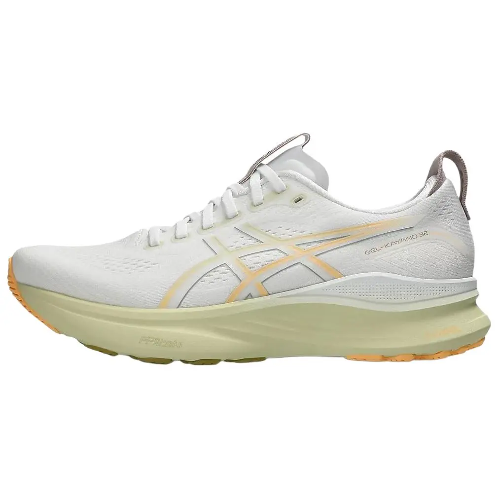 ASICS GEL KAYANO 32 Abrasion Resistant Low top FF BLAST+/HYBRID ASICSGRIP Running Shoes Men's White Orange Wide Fit