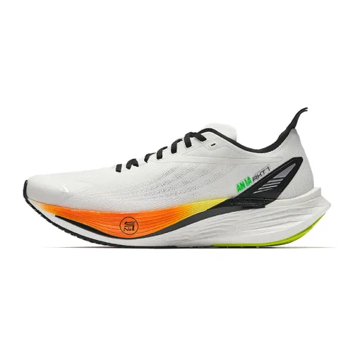 Anta Rocket 7pro Low top Casual Running Shoes Men's White Black