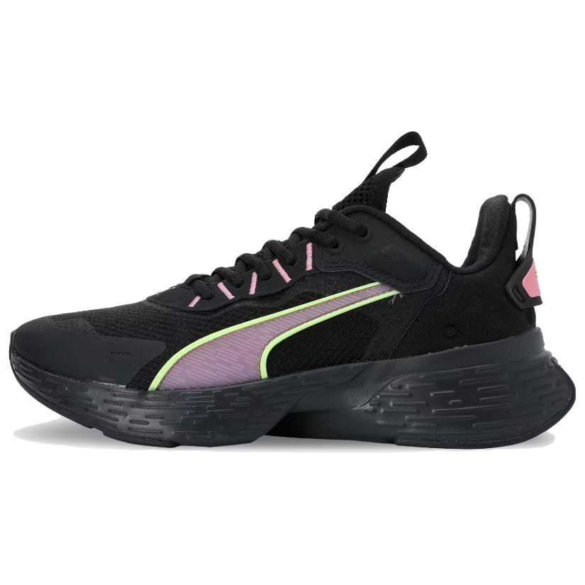 PUMA Softride Sway Slip Resistant Abrasion Resistant Low top Casual Running Shoes Women's Black