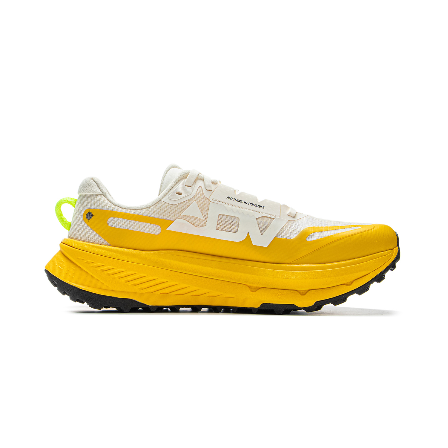 Li Ning De Lu Cushioning Slip Resistant Abrasion Resistant Rebound Low top Casual Trail Running Shoes Men’s