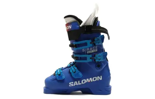 SALOMON Thermal Abrasion Resistant Crew Outdoor Boots Low Heel Women's Blue