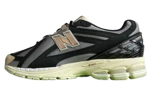 New Balance NB 1906R Athleisure Abrasion Resistant Low top Running Shoes Men's Black White Green