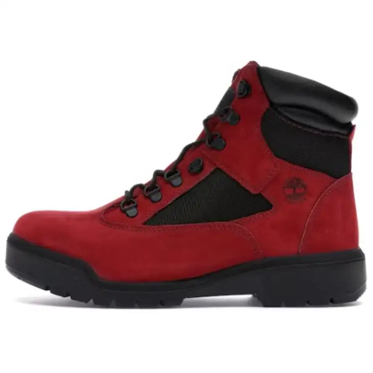 6 Inch Timberland Field Boot 'Red Black'