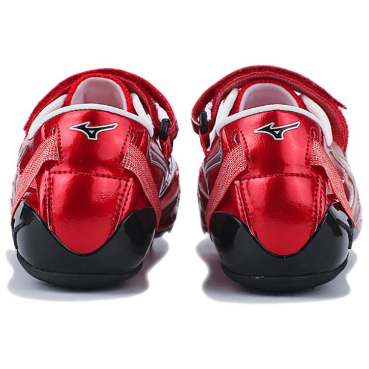 Mizuno Slip Resistant Abrasion Resistant Low top Sprint Running Shoes Unisex Red Gold Black