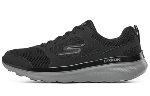 Skechers Low top Athletic Shoes Men's Black Gray