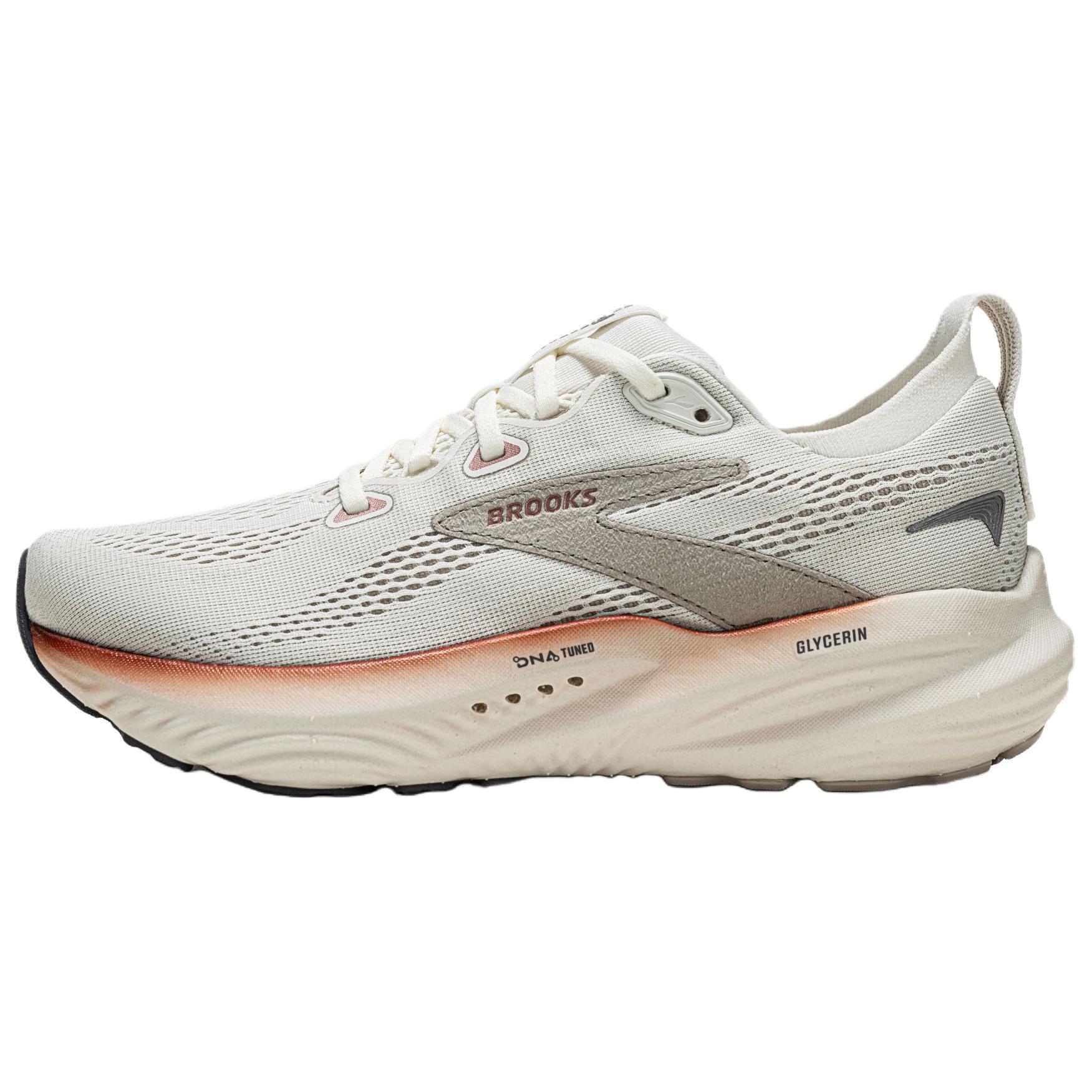 Brooks Glycerin 22 Slip Resistant Abrasion Resistant Low top Casual Running Shoes Women’s Beige