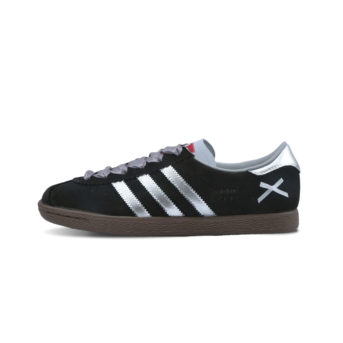 Adidas Originals Stadt Nighttime Reflects Low top German Army Trainers Unisex Silver Black