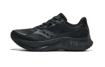 Saucony TIDE 2 Mesh Abrasion Resistant Low top Training Physical Fitness Test & Exam Running Shoes Unisex Black