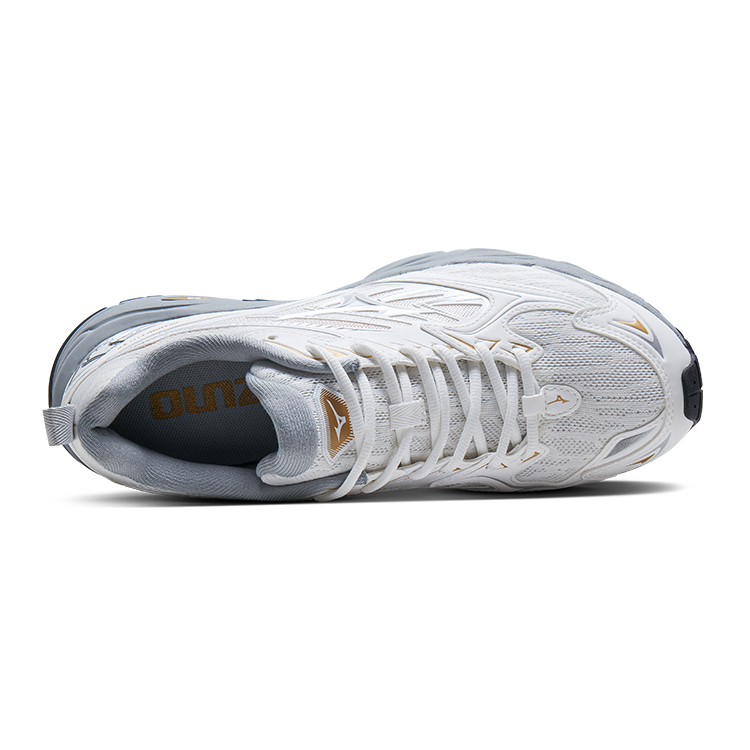 Mizuno FIYI V2 Slip Resistant, Abrasion Resistant, Breathable Low top Casual Running Shoes Unisex Ivory White
