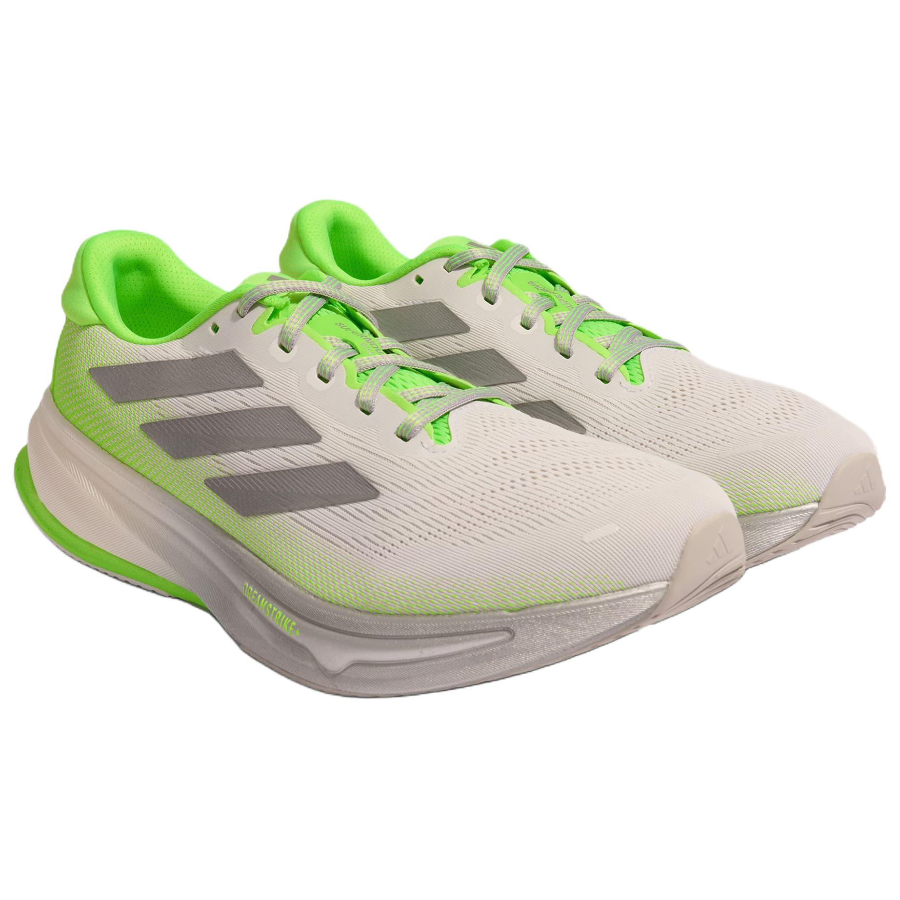Adidas Supernova Rise 2 Soft And Comfortable Abrasion Resistant Low top Running Shoes Men’s Beige Green