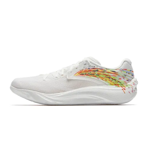 Anta Asphalt Road Dominator 2.0 Low top LTR Rubber Outsole, Nitrogen 80 Midsole Running Shoes Men's Papyrus White