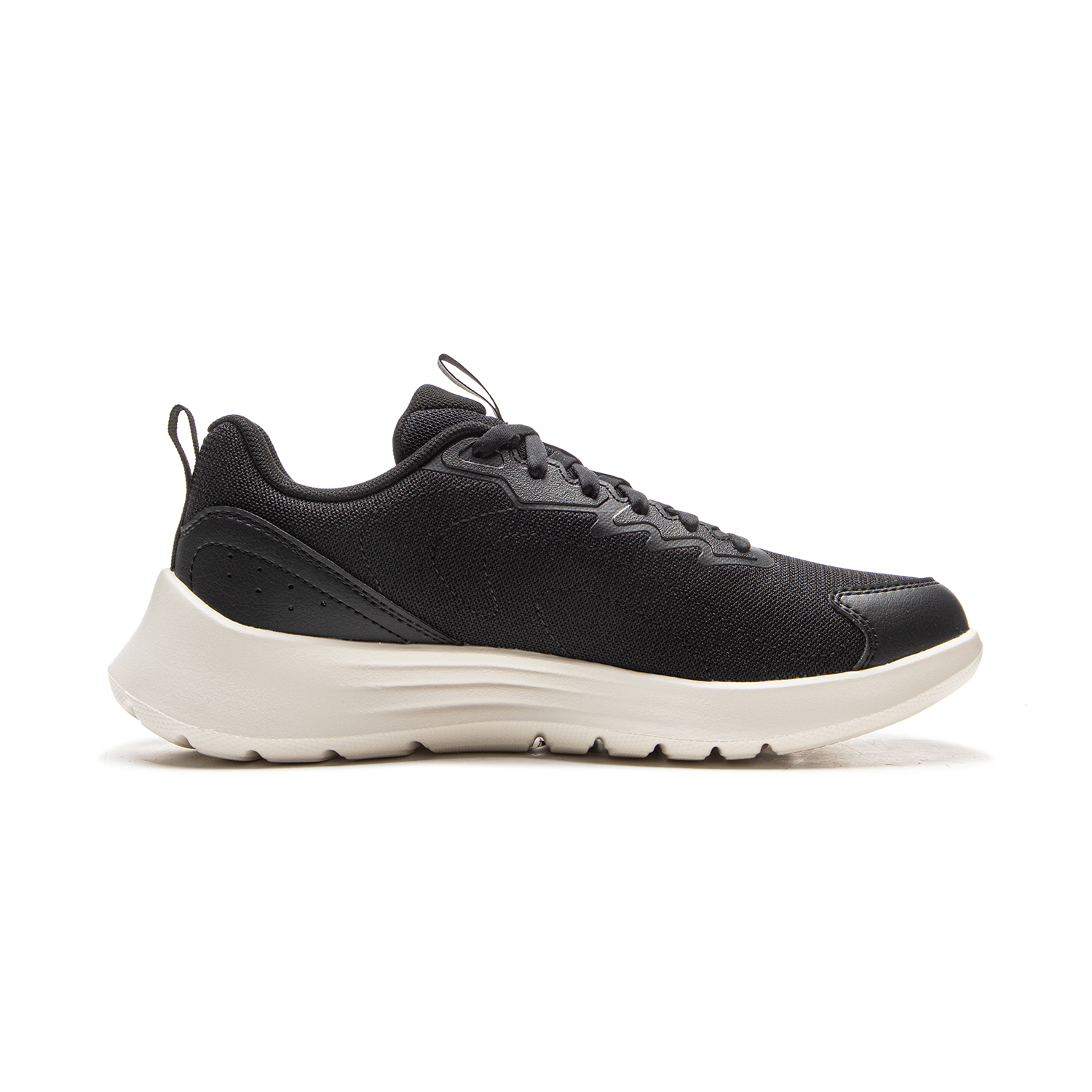 Li Ning Light Feather FW Cushioning Slip Resistant Abrasion Resistant Breathable Low top Running Shoes Women’s Black