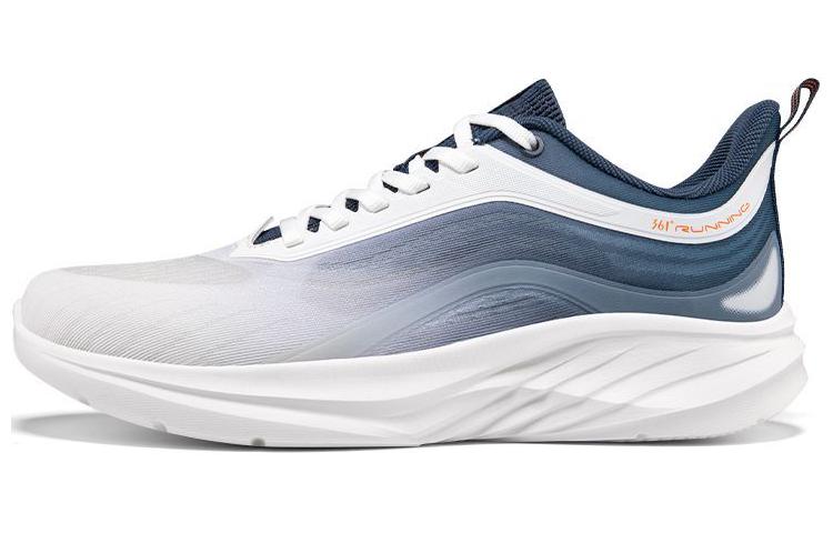 361° Comfortable Cushioning Breathable Lightweight Rebound Low top Running Shoes Men’s Nostalgic Blue