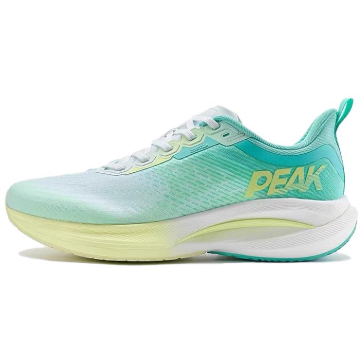 PEAK Cushioning, Wear Resistant Low top Training Running Shoes Men’s White Green