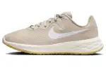 Nike REVOLUTION 6 Cushioning Abrasion Resistant Cushioning, Wear Resistant Low top Running Shoes Women's Ecru