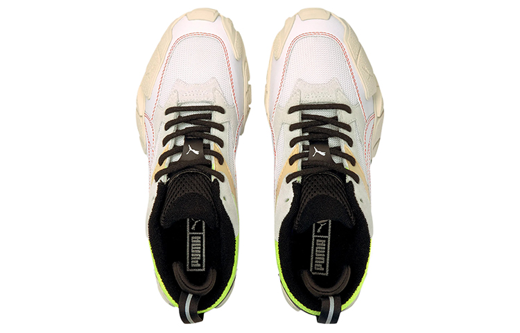 Женские кроссовки PUMA Centaur Fantasy (черно-бело-зеленые) — фото 4