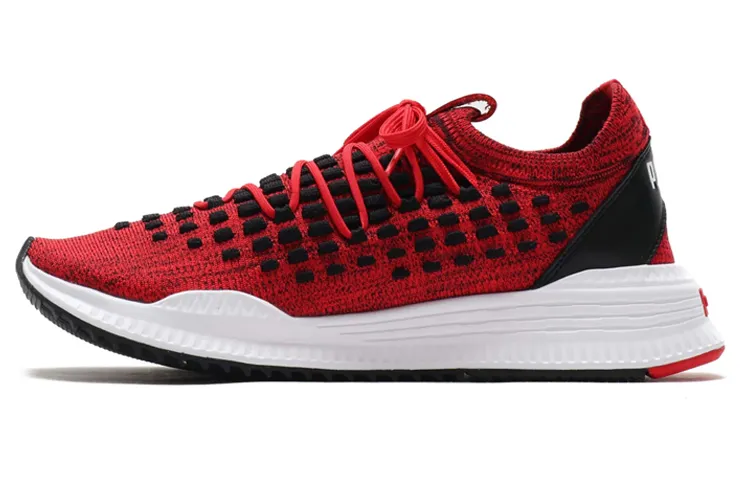 PUMA AVID Fusefit Low top Running Shoes Unisex Black Red
