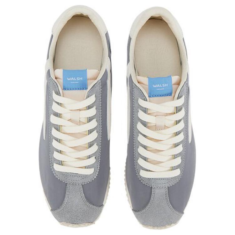Norman Walsh Wear resistant And Lightweight Low top Running Shoes Unisex Beige Gray