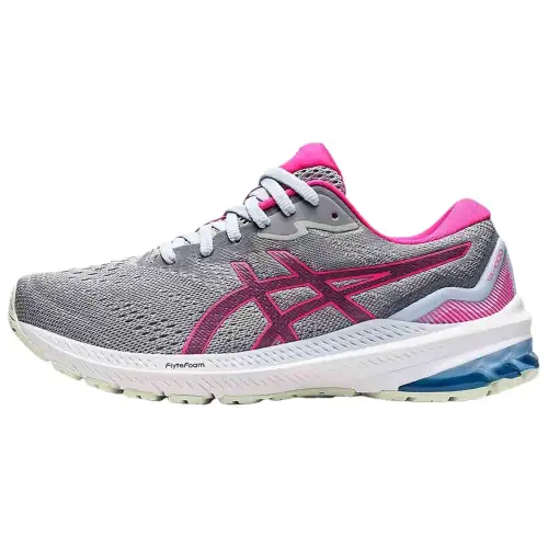 ASICS GT 1000 11 Abrasion Resistant Low top Casual Running Shoes Women's Gray