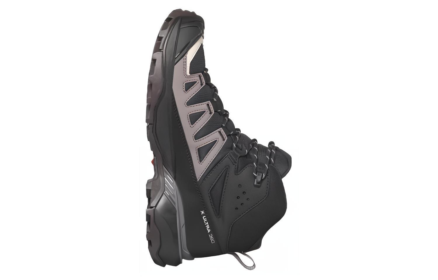 SALOMON Women’s X Ultra 360 Mid ClimaSALOMON ‘Carbon Metal’