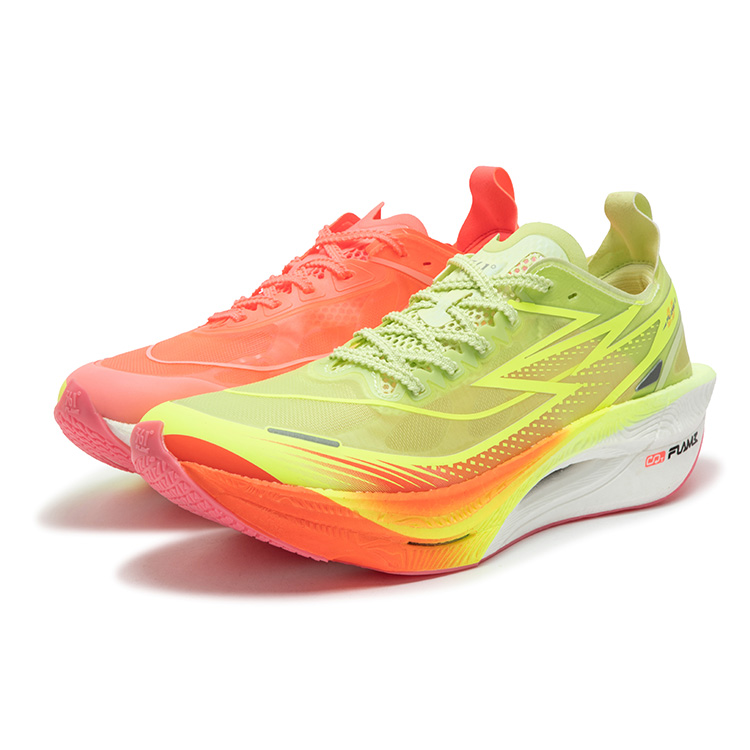 361° Flame 3 .5 Slip Resistant, Abrasion Resistant, Breathable Low top Full Length Carbon Plate Marathon Running Shoes