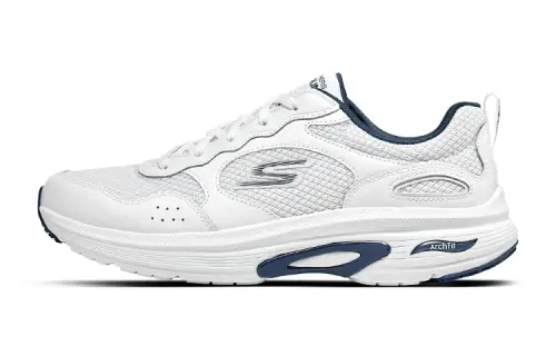 Skechers Go Run Arch Fit Cushioning Low top Running Shoes Men's White