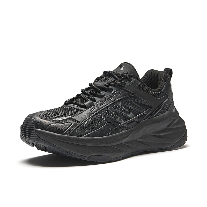 Anta Running Collection Slip Resistant Abrasion Resistant Low top Casual Running Shoes Women’s Black Gray