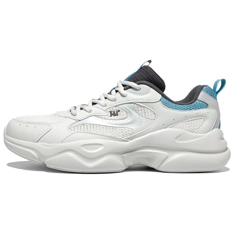 361° Abrasion Resistant Breathable Low top Casual Running Shoes Men’s Gray