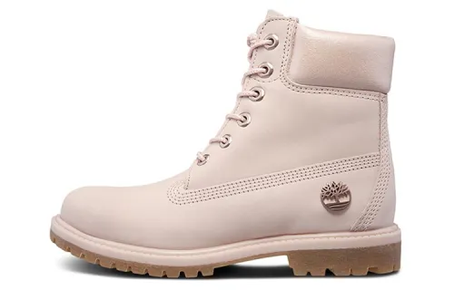 Timberland Premium Waterproof Lace Up Hiking Boots 'Pale Pink' Women's