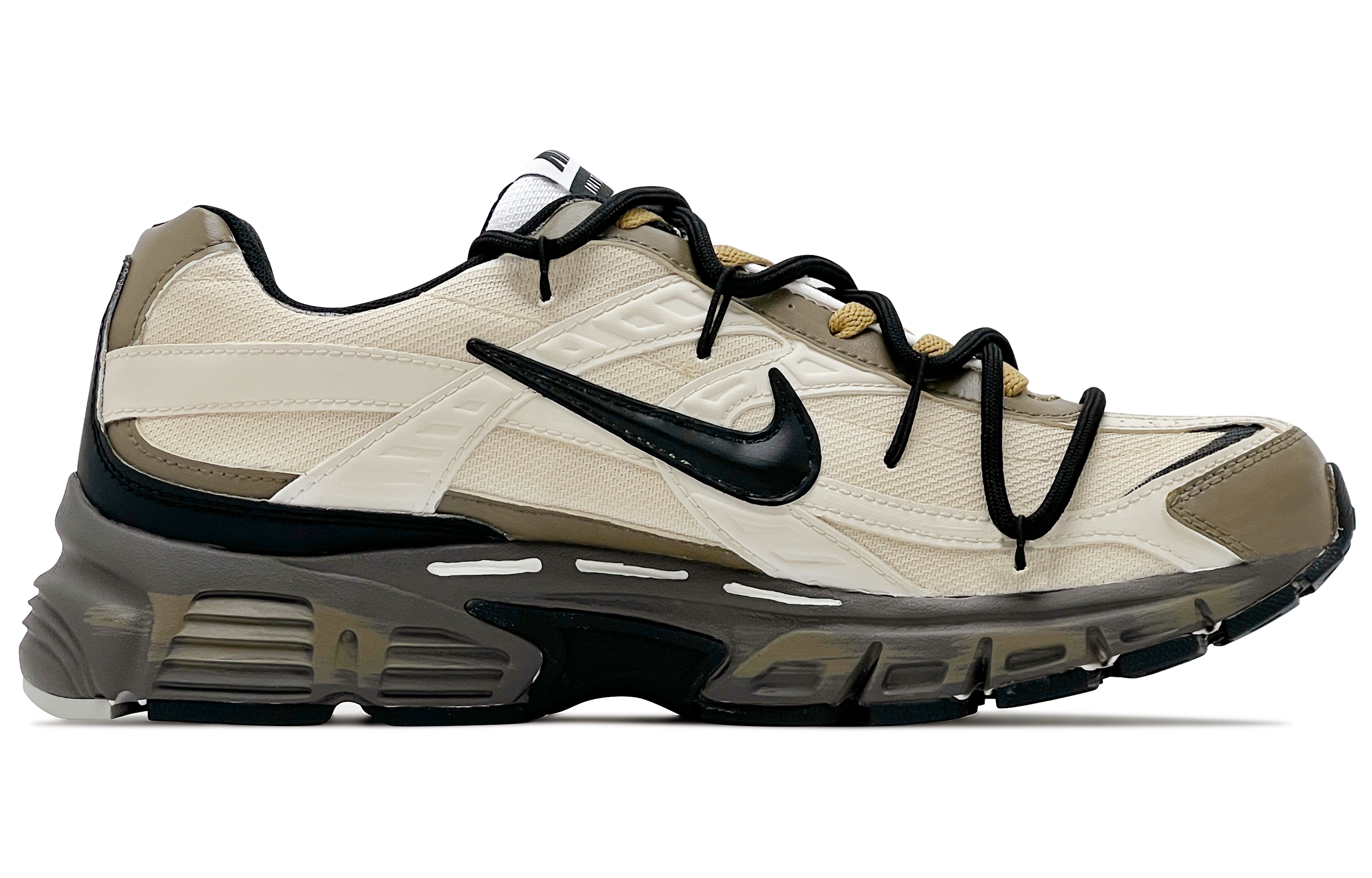 Nike Initiator Cushioning Breathable Low top Casual City Commuting Running Shoes Men’s Beige Brown
