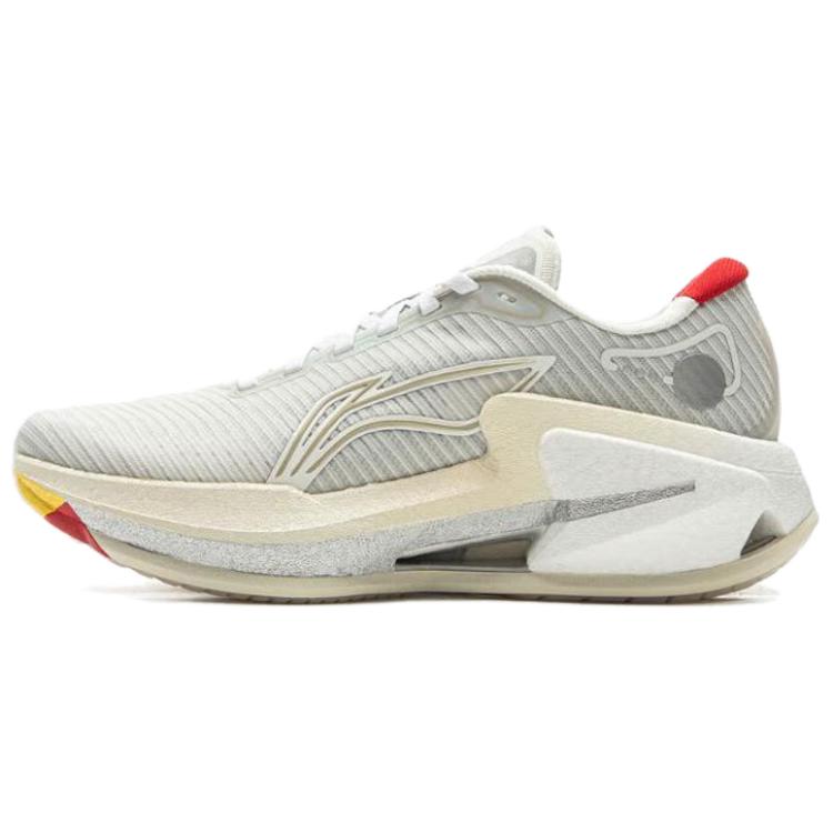 Li Ning Furious Rider 8 Slip Resistant Abrasion Resistant Low top Casual Running Shoes Women’s Gray Red