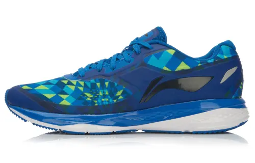 Li Ning Textile, Synthetic Leather Cushioning Slip Resistant Abrasion Resistant Low top Running Shoes Men's