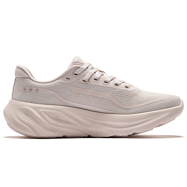 Erke Cloud Steps Low top Long Distance Running Shoes Women’s Painted Gray
