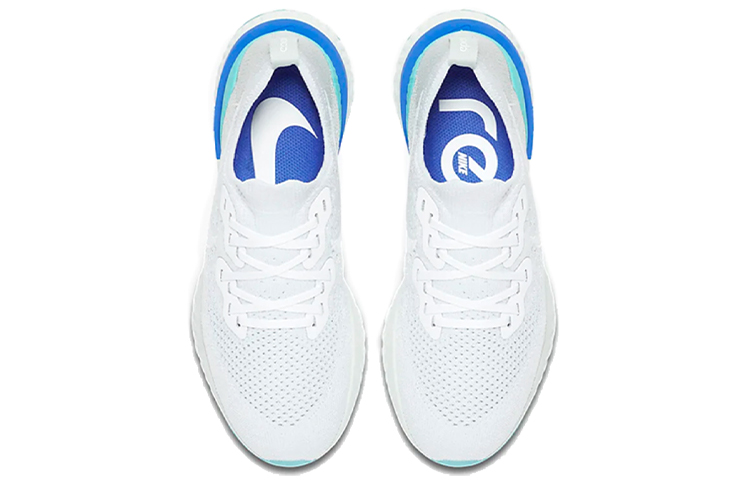 Женские кроссовки Nike Epic React Flyknit 2 (синийсерый) — фото 3