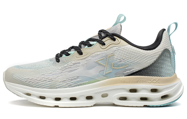 XTEP Cushioning Spin 9.0 Cushioning Abrasion Resistant Breathable Low top Running Shoes Men’s Gray Blue