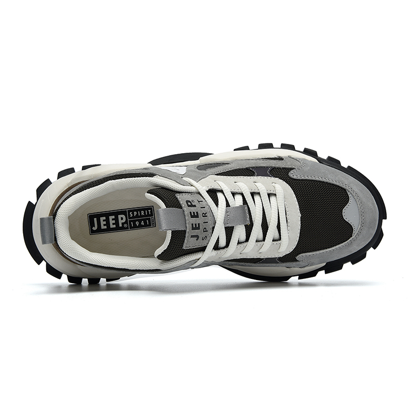 JEEP SPIRIT Leisure Collection Low top Outdoor Shoes Men’s Black Warrior
