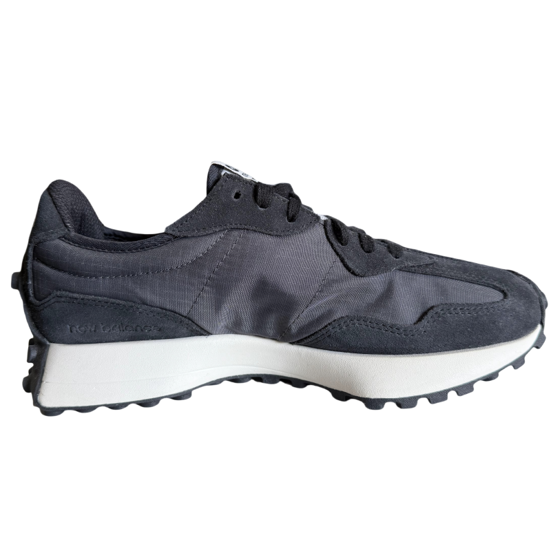 New Balance NB 327 Wear resistant And Lightweight Low top Casual Running Shoes Unisex Black White Wide Fit