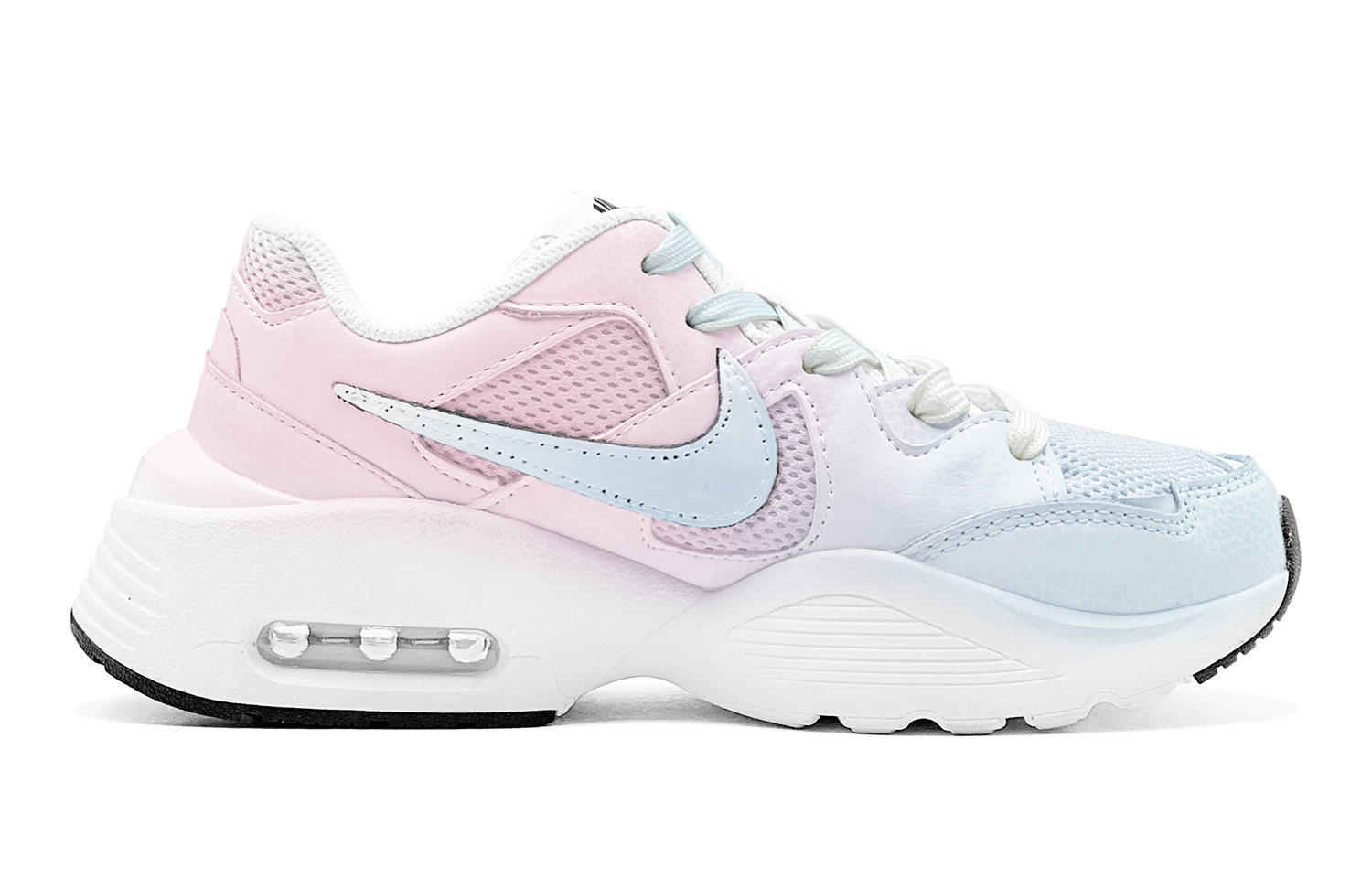 Nike Air Max Fusion Abrasion Resistant Low top Running Shoes Women’s Blue Pink