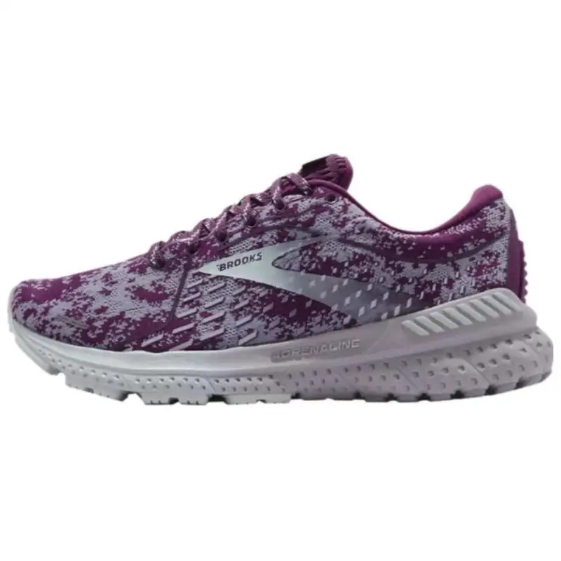 Brooks Adrenaline GTS Cushioning Low top Casual Running Shoes Women's Purple