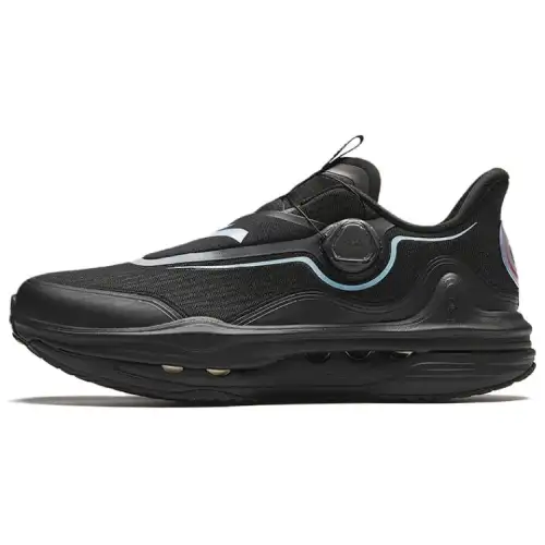 Anta Slip Resistant Abrasion Resistant Slip Resistant Abrasion Resistant Low top Training Running Shoes Women's Black