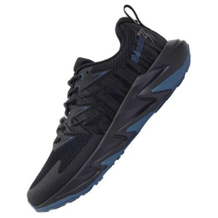 361° Yushan 2 Slip Resistant Abrasion Resistant Low top Trail Running Shoes Men’s Black Blue