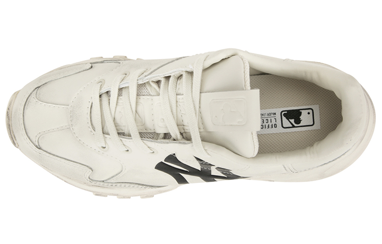 MLB Big Ball Chunky Sneakers Unisex Low Top Beige