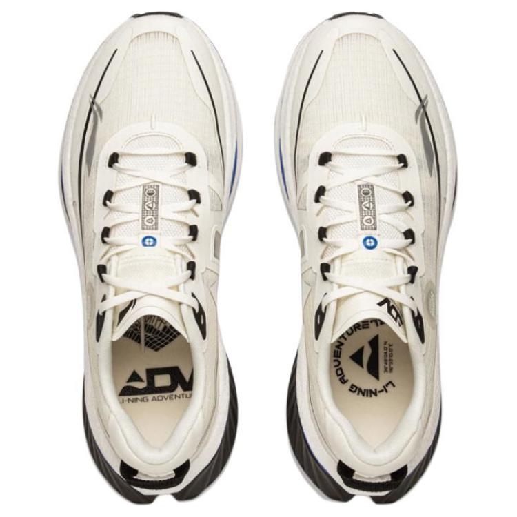 Li Ning De Lu V2 Low top Running Shoes Men’s Beige White Black